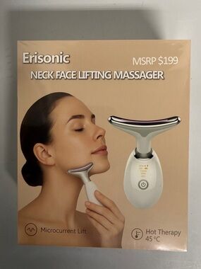 Erisonic Neck Face Lifting Massager NEW